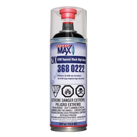 Spraymax, Peter Kwasny 2K DTM TOPCOAT - GLOSS WHITE, Can 3680223